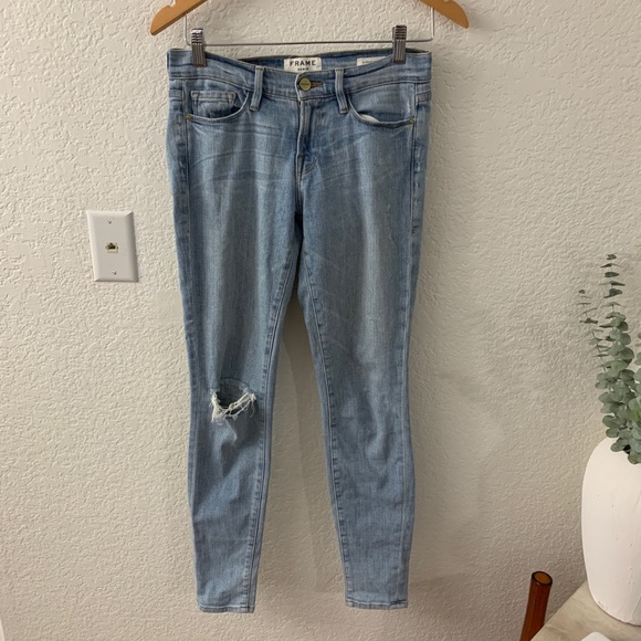 Frame Le Skinny De Jeanne Jeans - Picture 2 of 7
